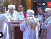 البابا تواضروس الثانى يترأس قداسا بالمقر الإدارى الجديد للكنيسة بالقاهرة الجديدة