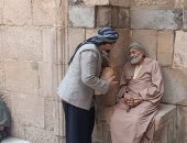 بعد خروجه من المستشفى.. صالح العويل بكواليس مسلسل جودر مع ياسر جلال 