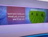 إكسترا نيوز تعرض تقريرا عن المشروعات القومية الزراعية فى مصر