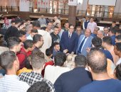 جولة تفقدية لرئيس جامعة القاهرة بالمدينة الجامعية للطلبة 