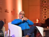 خيرى بشارة بمهرجان القاهرة: واجهت صعوبات وكنت بستلف من الطيب ووحيد حامد.. صور