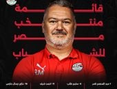 20 لاعبا في قائمة منتخب مصر للشباب المشاركة فى بطولة شمال أفريقيا