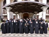 البابا تواضروس الثانى يستقبل وفد الكنيسة الروسية.. صور