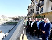 وزير الإسكان ومحافظ القاهرة يتفقدان مشروع تطوير "منطقة سور مجري العيون"