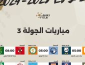 انطلاق منافسات الجولة الثالثة ببطولة الدوري المصري اليوم.. إنفوجراف