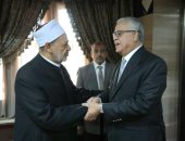 شيخ الأزهر يستقبل المستشار حنفى الجبالى رئيس مجلس النواب