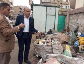 حملات مكثفة لرفع الإشغالات ومتابعة رخص المحال العامة بمراكز المنيا