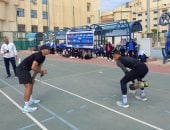 تنظيم فعاليات المهرجان الرياضى الكروس فت (BE FIT) بجامعة كفر الشيخ