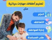 "الصحة" تنشر مهارات حياتية لحماية الأطفال من العنف عبر الإنترنت.. إنفوجراف