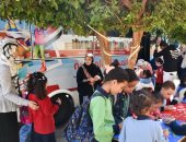 مكتبة مصر العامة المتنقلة تجوب ميادين القاهرة بأنشطة مختلفة.. اعرف المواعيد