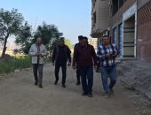 محافظ القليوبية يتفقد مقترح عمل مطلع طريق مصر إسكندرية الزراعي ببنها
