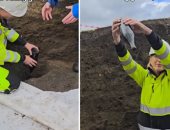 العثور على رسالة في زجاجة عمرها 150 عامًا بمقبرة فايكنج بالنرويج