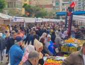 إقامة سوق اليوم الواحد بميدان المندرة بالإسكندرية