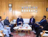 جامعة حلوان تستقبل وفداً من السفارة الصومالية