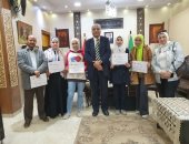 الخصوص تتألق وتحصد المركز الأول فى مسابقة أوائل الطلبة للمرحلة الإعدادية بالقليوبية