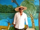 افتتاح معرض احتفالية القرد والحمار للفنان صلاح المر الليلة