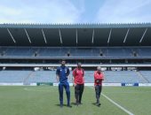 كولر والشناوي يعاينان ملعب مباراة الأهلي وأورلاندو بدوري الأبطال