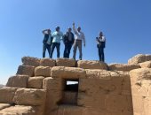 بلدنا الحلوة.. مستجدات أعمال مشروعى ترميم معبد إسنا بالأقصر.. صور