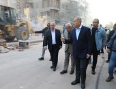 انتشال جثمانين و3 مصابين إثر انهيار عقار فى العباسية