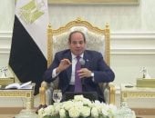 الرئيس السيسى: وقفة المصريين حمت البلد.. والشعب المصرى حصن مصر