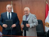 توقيع بروتوكول تعاون بين هيئة المستشفيات والمعاهد التعليمية ونقابة المهن التمثيلية