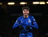 تشيلسى ضد شامروك.. البلوز يتقدم 4-1 بهاتريك جويو فى شوط أول بدورى المؤتمر