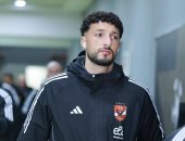 شاهد وصول الأهلي إلى برج العرب لمواجهة المصري في الدوري
