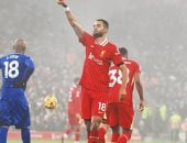 ليفربول ضد ليستر سيتي.. الريدز يتعادل 1 - 1 فى الشوط الأول بالدوري الإنجليزي