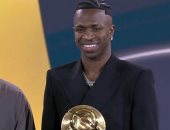 حفل جلوب سوكر.. فينيسيوس جونيور أفضل لاعب فى العالم 2024