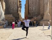 "كده رضا" في جولة داخل معبد الكرنك.. شوف أهم معبد أثرى فى الأقصر.. فيديو