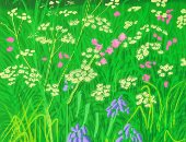 عرض لوحة للفنان ديفيد هوكنى للبيع بـ70 ألف جنيه إسترلينى بمزاد لندن