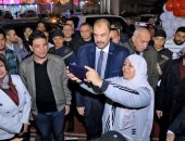 محافظ سوهاج يفتتح أعمال تطوير منطقة العروبة
