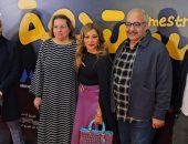 ليلى علوى وبيومى فؤاد وصناع فيلم المستريحة يحتفلون بالعرض الخاص للعمل