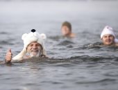 احتفالات رأس السنة على الجليد فى سويسرا