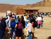 معبد ادفو بأسوان يستقبل 9500 زائرا مع مطلع العام الجديد