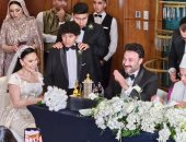 مي فاروق ومحمد العمروسى يحتفلان بعقد قرانهما بحضور نجوم الفن والإعلام (صور)
