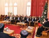 للتهنئة بالعيد.. البابا تواضروس الثانى يستقبل رئيس وأعضاء مجلس القضاء الأعلى والنائب العام