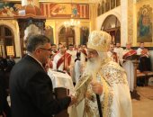 محافظ الجيزة يزور مطرانية الأقباط الأرثوذكس لتقديم التهنئة بعيد الميلاد المجيد