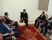 قيادات مستقبل وطن تهنئ البابا تواضروس الثانى بعيد الميلاد المجيد