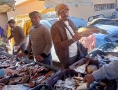 رئاسة مركز الفرافرة: إقبال كبير على سوق اليوم الواحد بقرية أبو هريرة