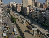 شاهد أحدث تصوير جوى لتقدم أعمال تنفيذ مشروع المرحلة الأولى من مترو الإسكندرية