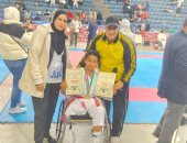 محافظ كفر الشيخ يهنئ عبدالرحمن السعيد لفوزه بذهبية بطولة الجمهورية فى الكاراتيه لذوى الهمم