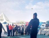 مغادرة الفوج الخامس من الأشقاء السوريين نحو الأردن عبر ميناء نويبع البحرى