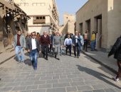 محافظ القاهرة يوجه بسرعة الانتهاء من مشروع تطوير القاهرة التاريخية