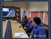 الاجتماع الدوري لنادي جامعة حلوان يناقش تحسين تطوير الأكاديميات الرياضية