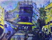 افتتاح معرض "باريس من قلب القاهرة" للفنان عبد الرازق عكاشة الخميس