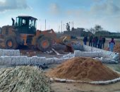 حملة لإزالة التعديات بأرمنت واسترداد 655 ألف متر مبانى