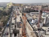 شاهد أحدث صور لمشروع المرحلة الأولى للخط الرابع لمترو الأنفاق