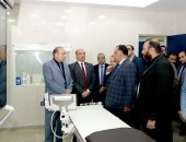 رئيس جامعة المنصورة يتفقد أعمال المشروعات الطبية ويوجه بسرعة إنجازها