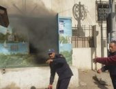 إخماد حريق داخل مدرسة فى إمبابة دون إصابات  